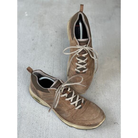 ECCO EPR 4.0 Brown Leather Lace Up Sneaker Shoe Men’s 11/11.5 EUR 45 Athletic